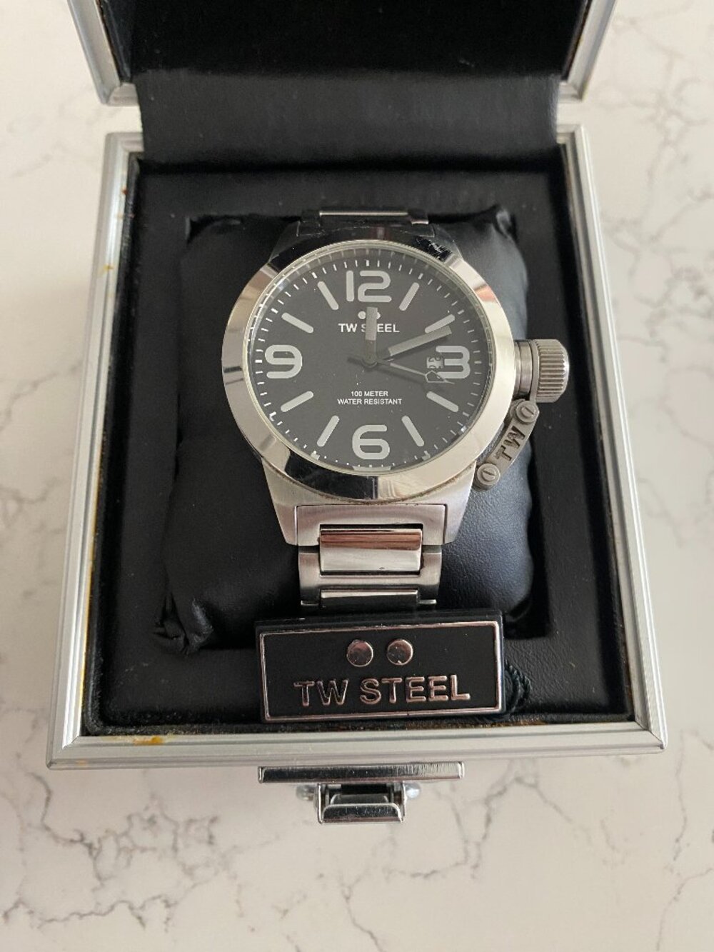 TW Steel Canteen Collection TW300 Stainless Steel Watch
